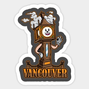 Vancouver City Badge Sticker